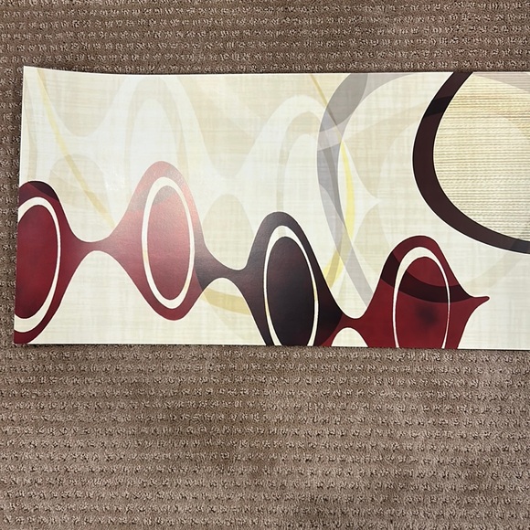 Avant- garde ll poster- by AHAVA. Unframed poster 12 x 36 printed on recycled… - Picture 4 of 7